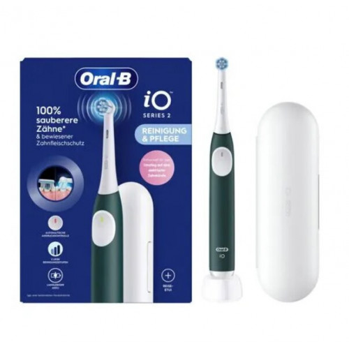 Oral-B iO Series 2 Forest Green mit Reiseetui