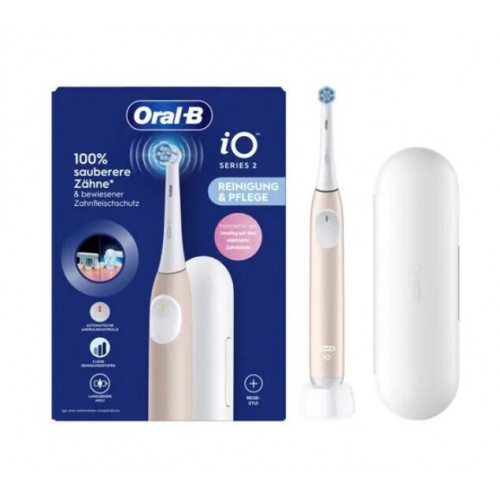 Oral-B iO Series 2 Calm Pink mit Reiseetui