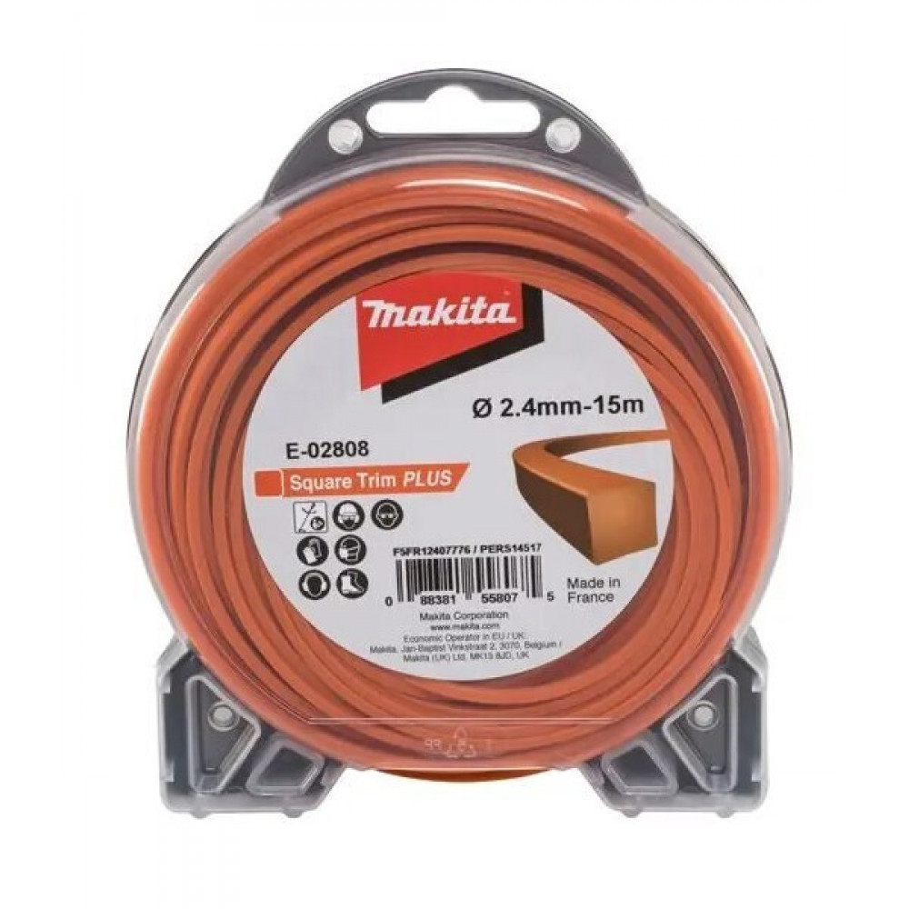 Makita Maehfaden 4kant 2,4mmx15m