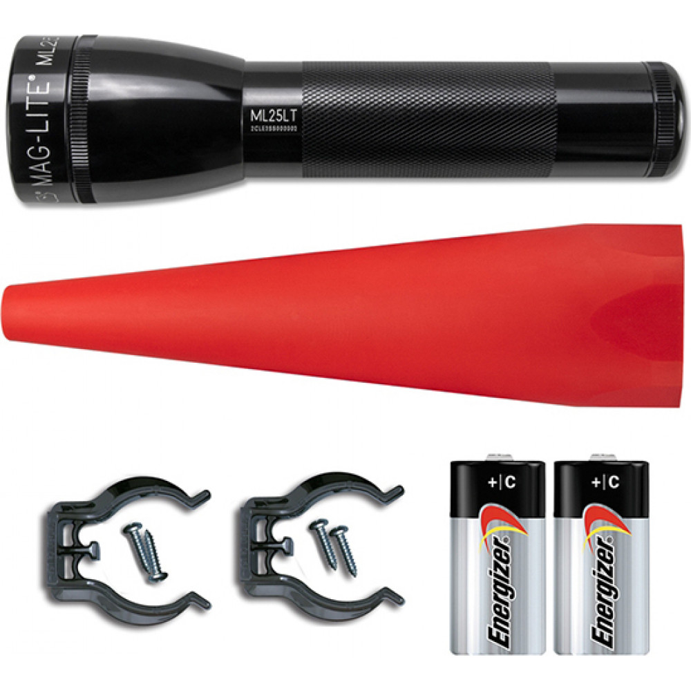 Maglite ML25 LED Sicherheitslampe Black