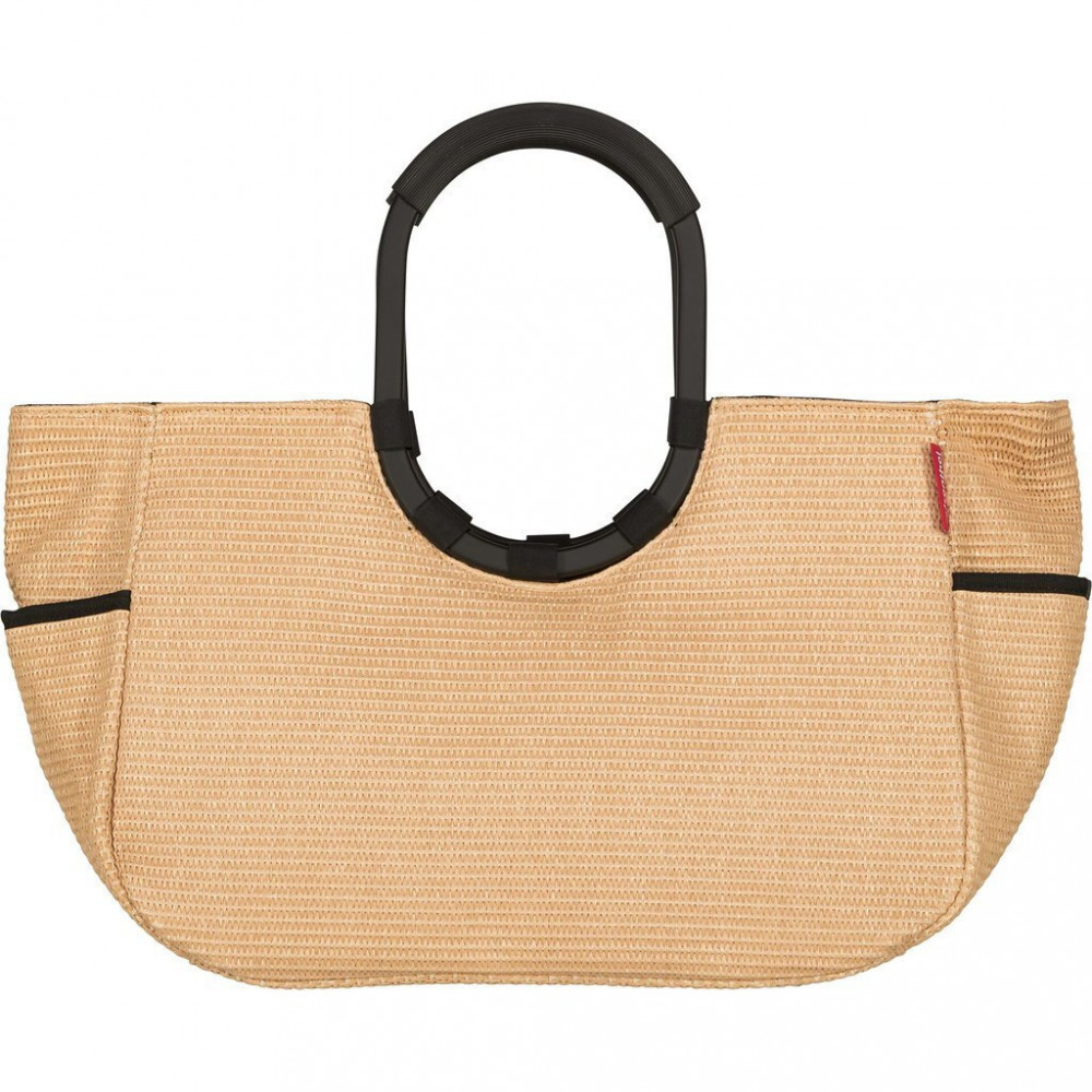 Reisenthel Loopshopper L Frame Raffia Black