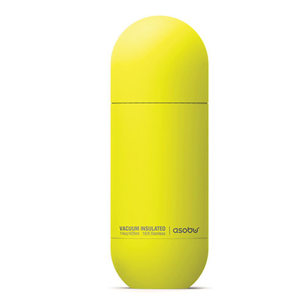 Asobu Orb Bottle yellow, 0.46 L