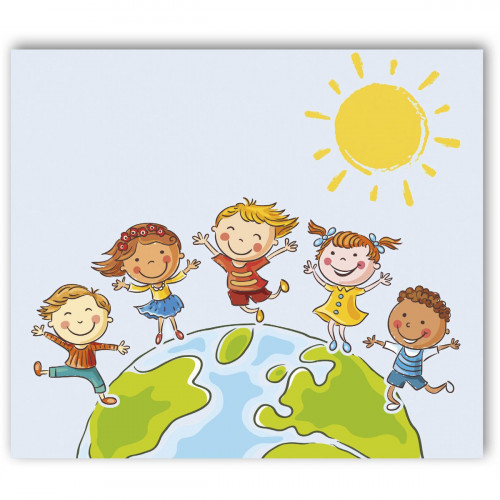 1x10 Daiber Globe   13x18 Kids Portrait folders 13348