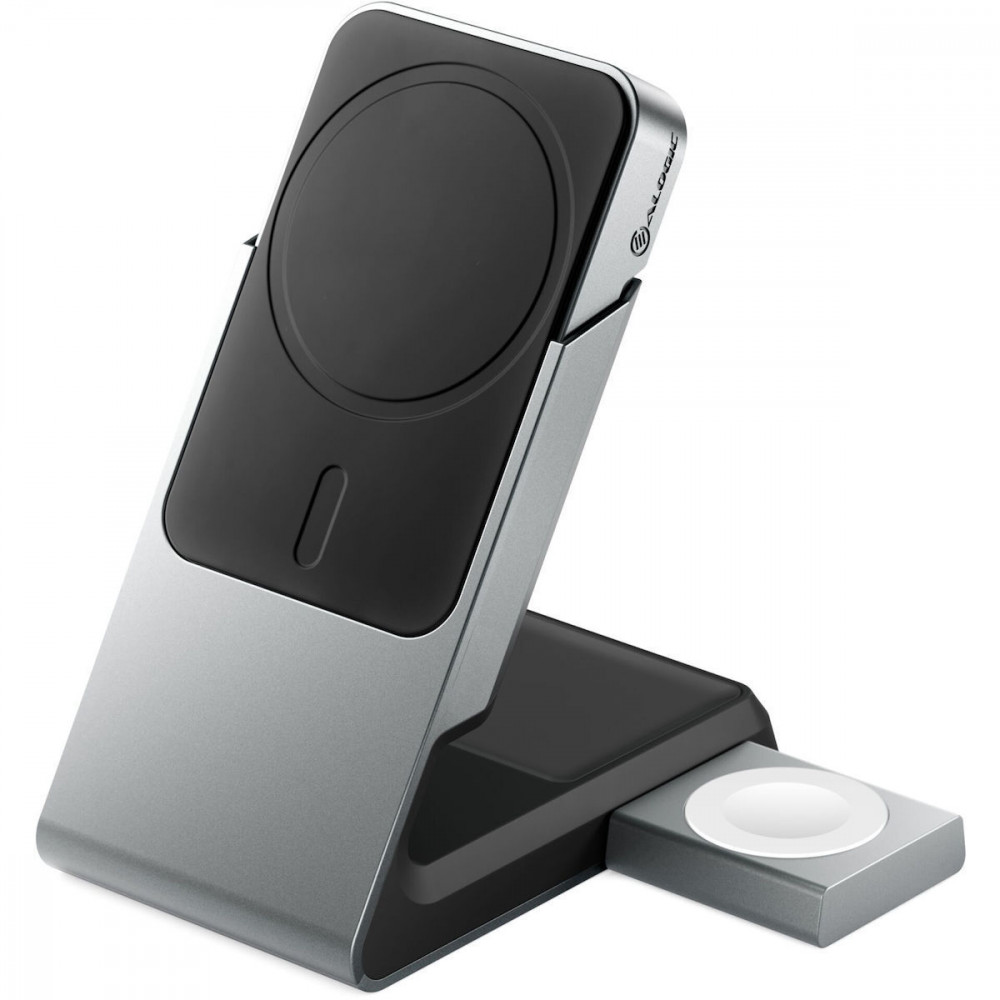 Alogic Matrix+ 3-in-1 Magnetic Charger+Power Bank+AW Puk grey