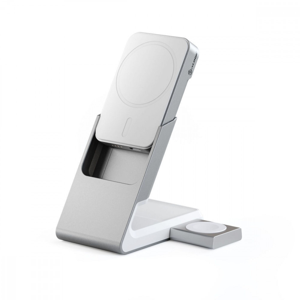 Alogic Matrix+ 3-in-1 Magnetic Charger+Power Bank+AW Puk white