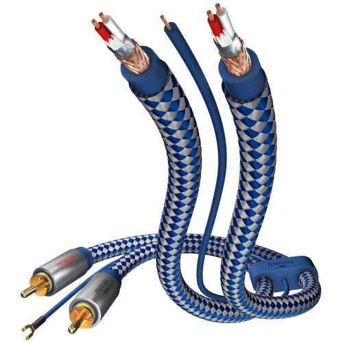 in-akustik Premium Audio Cable Phono RCA - RCA 0,75m  00405107