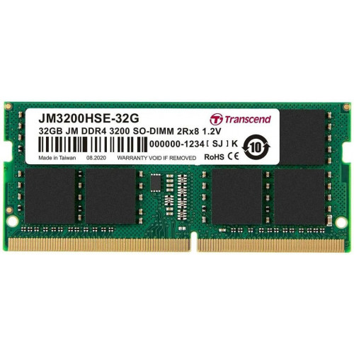 Transcend JetRAM DDR4 3200 32GB SO-DIMM