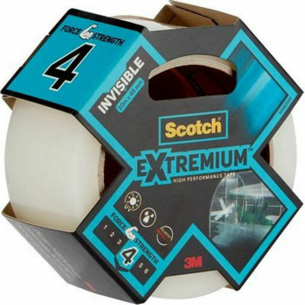 Scotch Extremium Invisible. 48mmx20m 4102