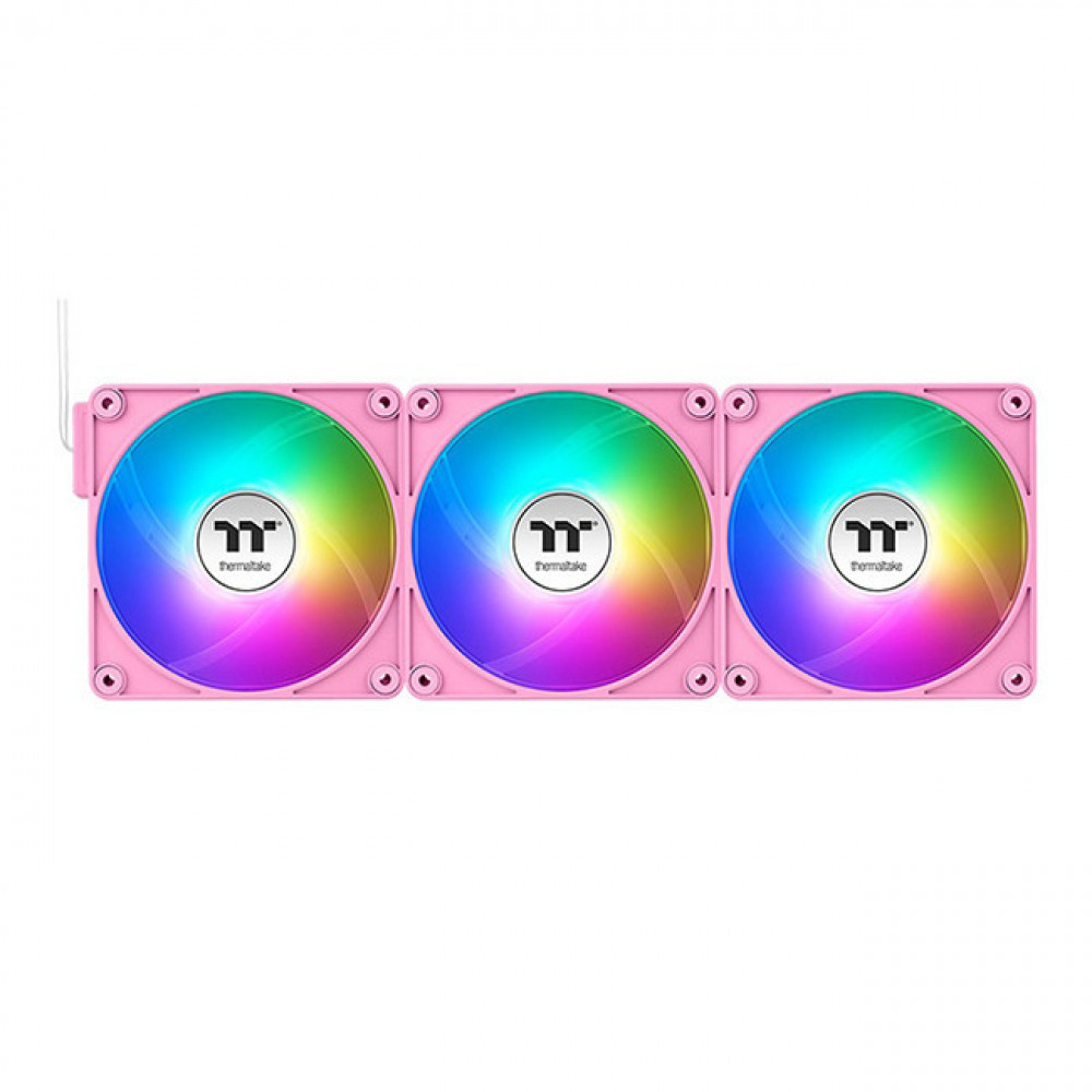 Thermaltake CT140 EX Reverse Fan Pink 3 Pack ARGB Sync