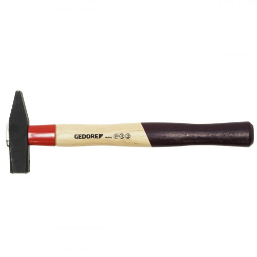 GEDORE Locksmiths Hammer ROTBAND-PLUS hickory handle 300g