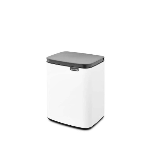 Brabantia Bo Κάδος Απορριμμάτων Πλαστικός Λευκός 7lt 222368