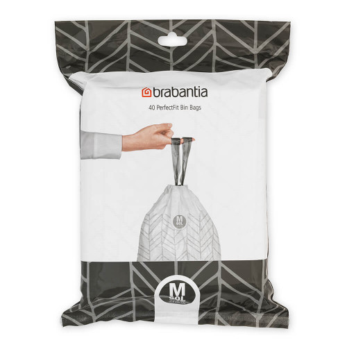 Brabantia PerfectFit Müllbeutel Bo, Codierung M (60 Liter)