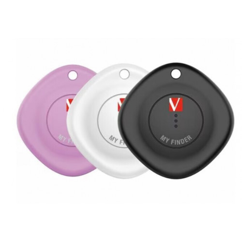 1x3 Verbatim My Finder Bluetooth schwarz weiß purple MYF-03 32132