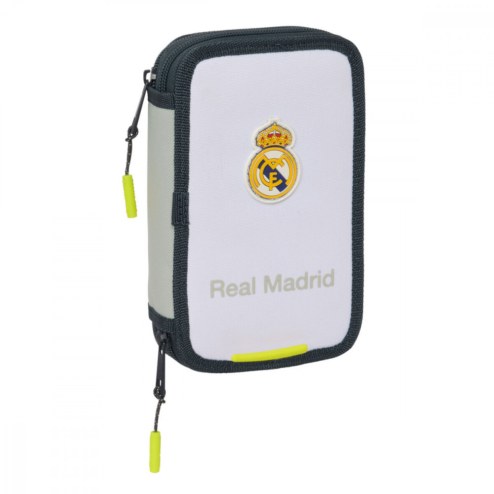 Κασετίνα Real Madrid C.F. Λευκό 12.5 x 19.5 x 4 cm 