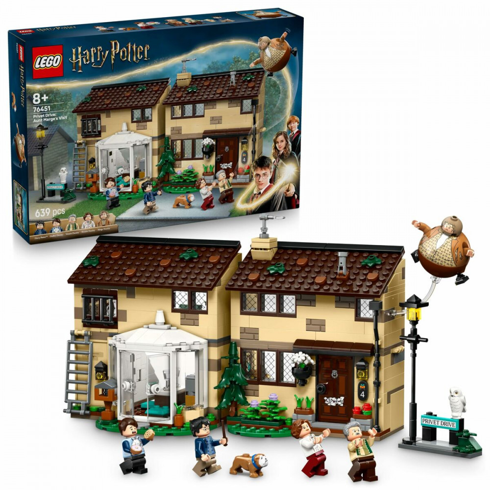 Lego Harry Potter Privet Drive: Aunt Marge's Visit για 8+ Ετών 639τμχ 76451