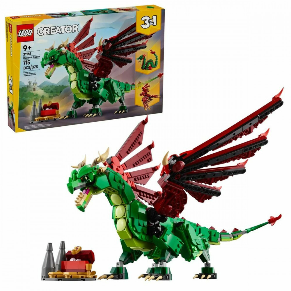 Lego Creator Medieval Dragon για 9+ Ετών 715τμχ 31161