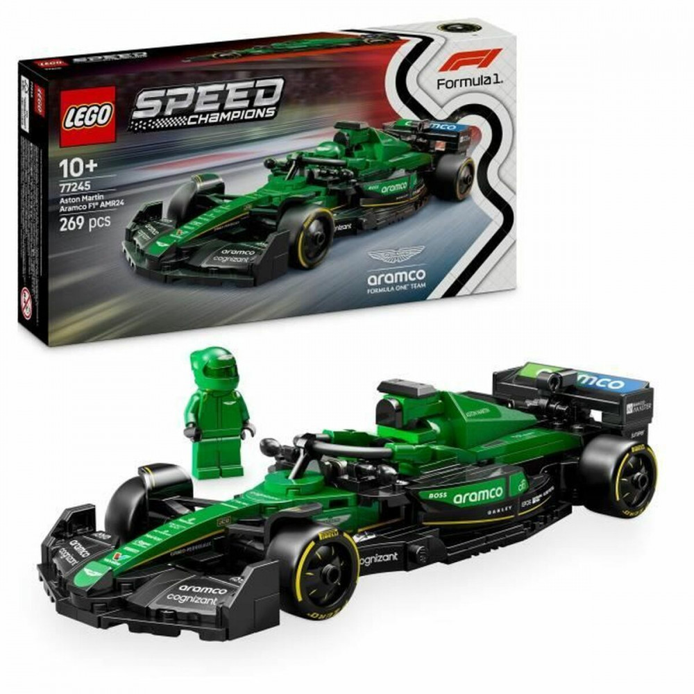 Lego Speed Champions F1 Racing Car Aston Martin Armaco AMR24 για 10+ Ετών 269τμχ 77245