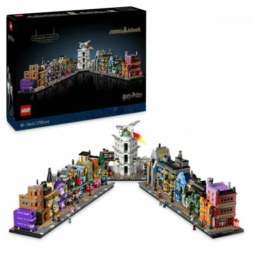 Lego Harry Potter Diagon Alley Wizarding Shops για 18+ Ετών 2750τμχ 76444