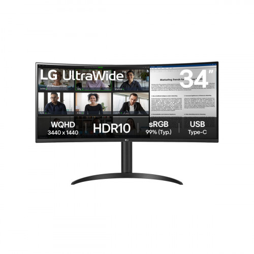 Οθόνη LG 34WR50QK-B 34 4K Ultra HD LCD Wide Quad HD 