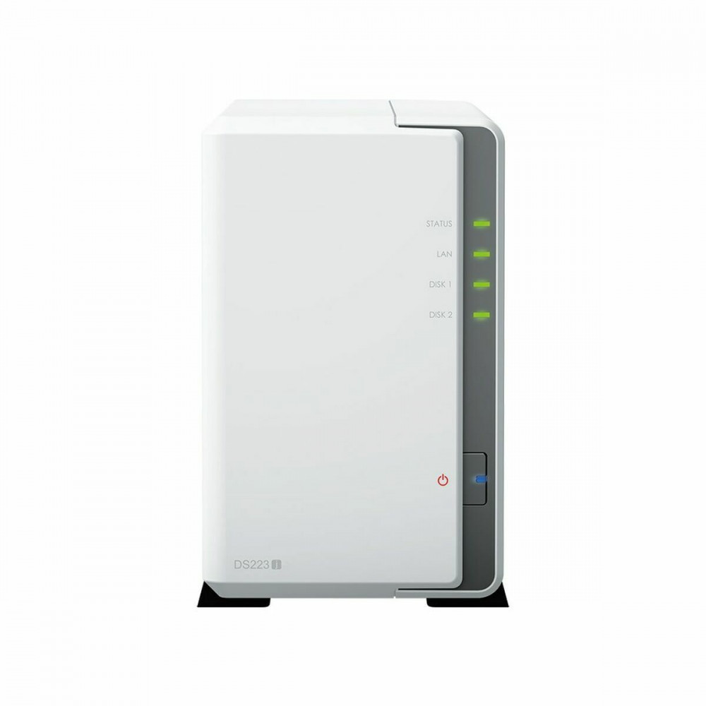 Δικτυακή συσκευή αποθήκευσης NAS Synology DS223J Λευκό 