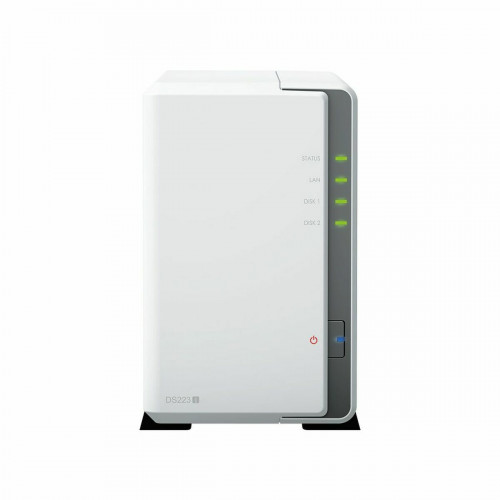 Δικτυακή συσκευή αποθήκευσης NAS Synology DS223J Λευκό 