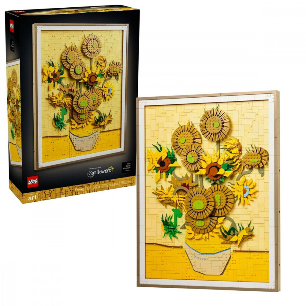 Lego Art Vincent Van Gogh - Sunflowers για 18+ Ετών 2.615τμχ 31215