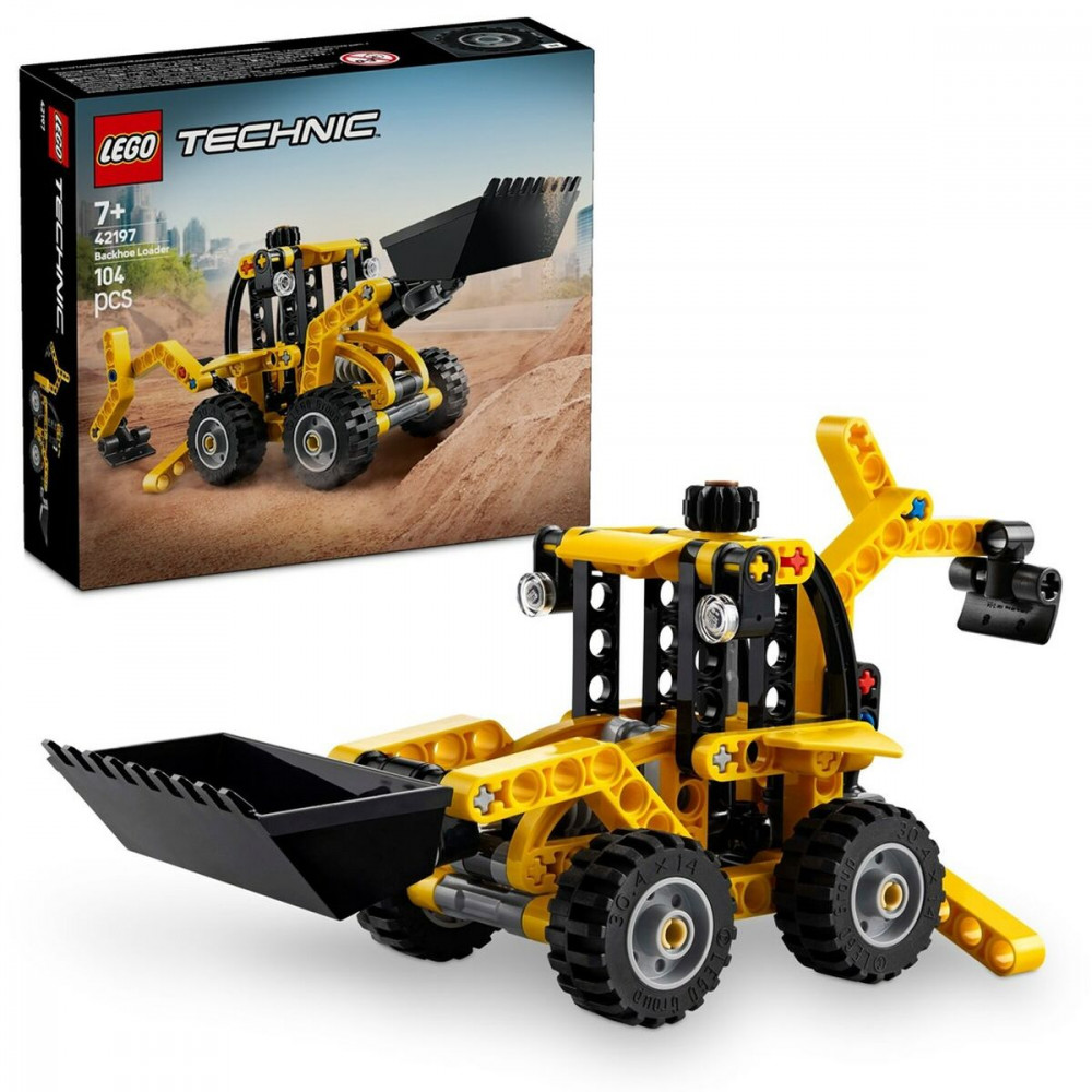 Lego Technic Backhoe Loader για 7+ Ετών 104τμχ 42197