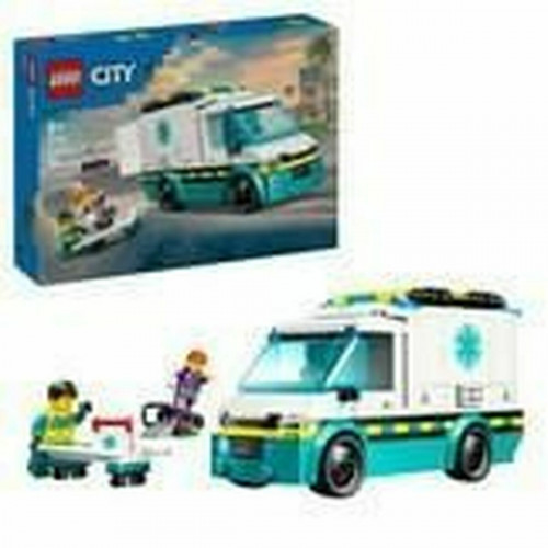 Lego City Emergency Ambulance για 5+ Ετών 184τμχ 60451