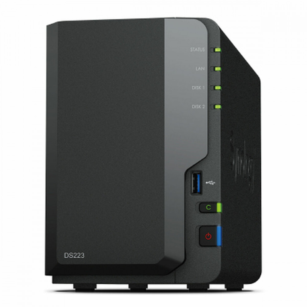 Δικτυακή συσκευή αποθήκευσης NAS Synology DS223 Μαύρο 