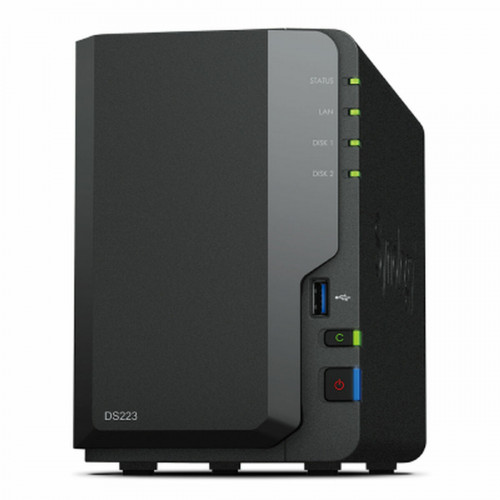 Δικτυακή συσκευή αποθήκευσης NAS Synology DS223 Μαύρο 