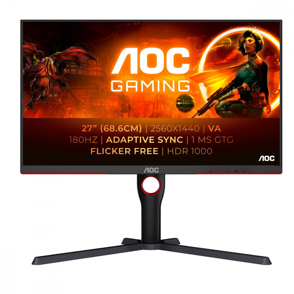 Οθόνη Gaming AOC Q27G3XMN/BK 2K 27 180 Hz 