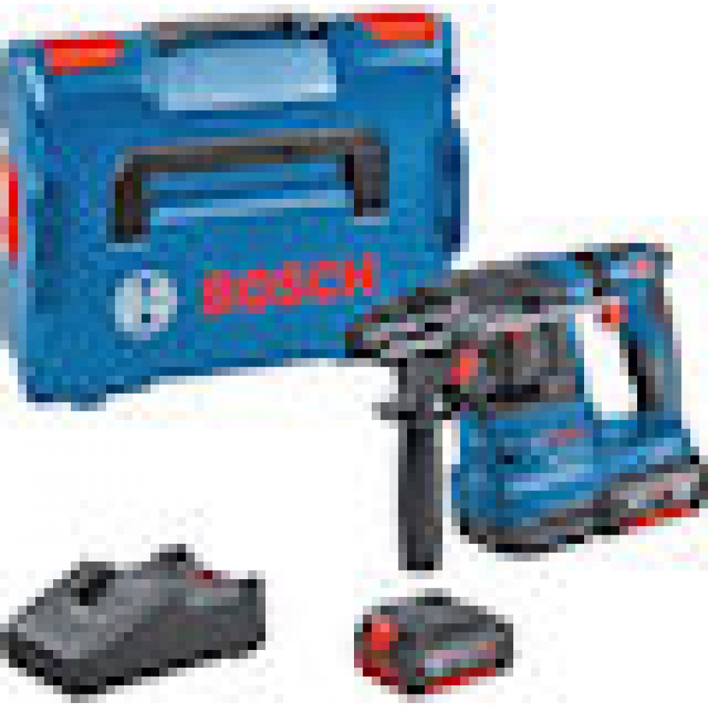 Akku-Bohrhammer GBH 18V-22 Professional, 18Volt (blau/schwarz, 2x Li-Ionen Akku 4,0Ah, in L-BOXX)