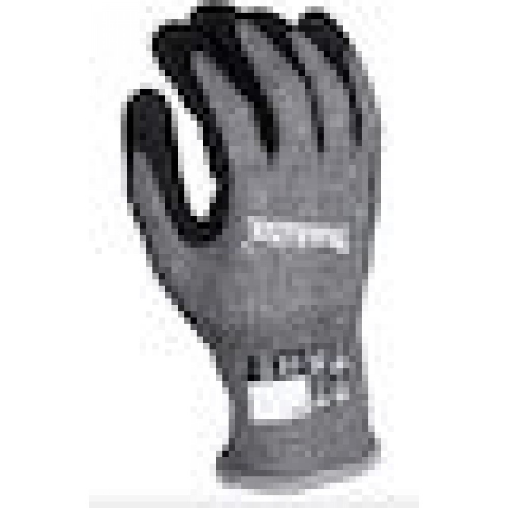 Arbeitshandschuhe P-84735, Gr. XL (10), Schnittfestigkeit F/7 (schwarz/grau, 1 Paar)