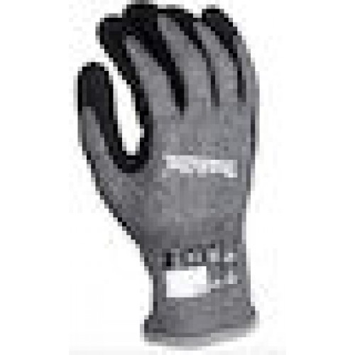 Arbeitshandschuhe P-84713, Gr. M (8), Schnittfestigkeit F/7 (schwarz/grau, 1 Paar)