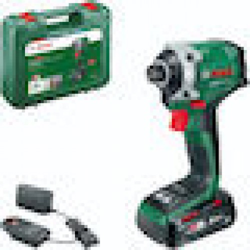 Akku-Schlagschrauber UniversalImpactDrive 18V-210 (grün, Li-Ionen Akku 2,0Ah, Koffer, POWER FOR ALL ALLIANCE)