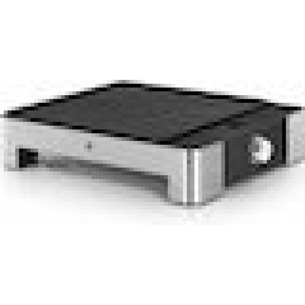 Lono Quadro  (edelstahl/schwarz, 1.250 Watt)