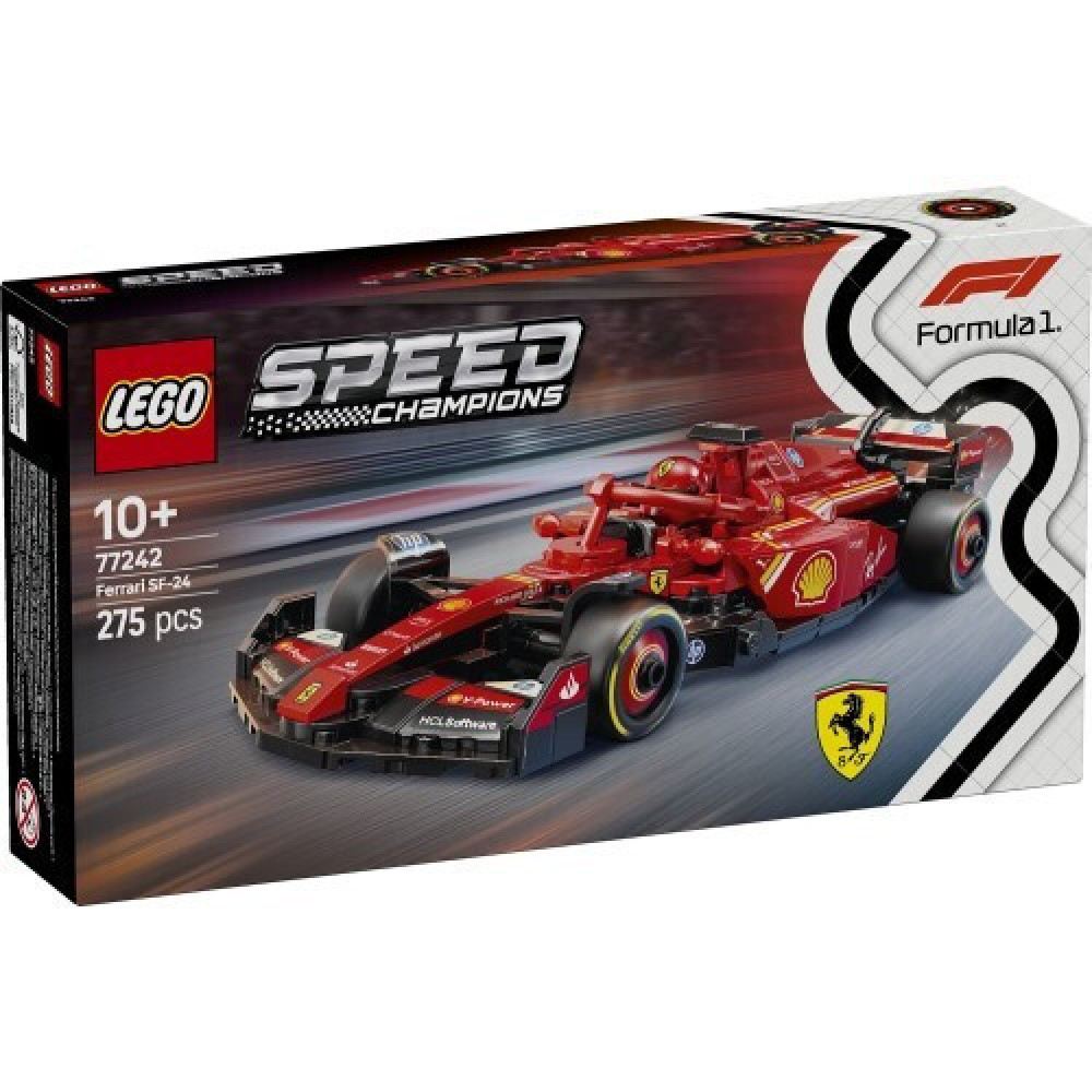 Lego Speed Champions Ferrari Sf-24 F1 Race Car για 10 Ετών 275τμχ