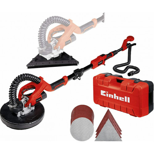 Einhell Τηλεσκοπικό Τριβείο Γυψοσανίδας 750W με Δυνατότητα Αναρρόφησης Σκόνης TE-DW 225 X 4259960