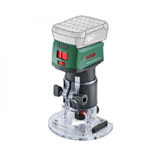 Akku-Oberfr�se AdvancedTrimRouter 18V-8 (gr�n/Black, ohne Akku und Ladeger�t, POWER FOR ALL ALLIANCE)