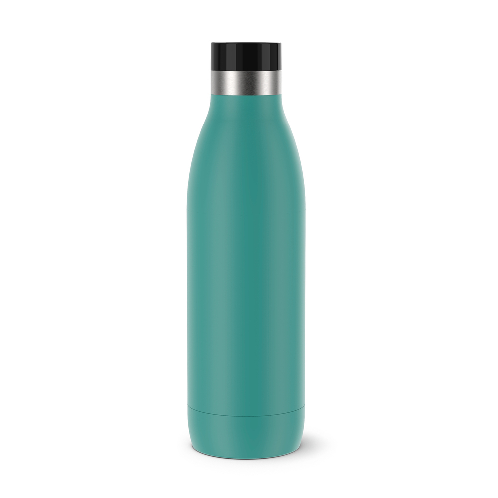 BLUDROP Color Isoliertrinkflasche 0,7 Liter (petrol, Edelstahl)