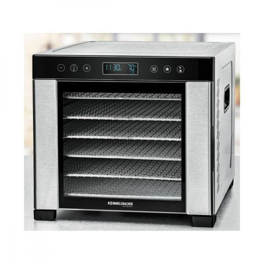 Dörrautomat DA 950 (stainless steel/Black, 600 Watt, Dörrfläche 30,5cm x 33cm pro Ebene)