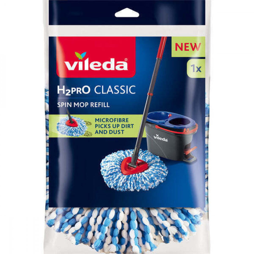 Vileda H2PRO CLASSIC Spin Mop Refill Ersatzkopf