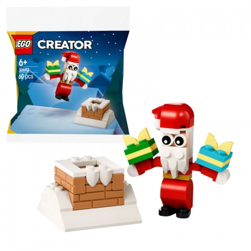 30692 LEGO Poly Bags Der Weihnachtsmann im Schornstein