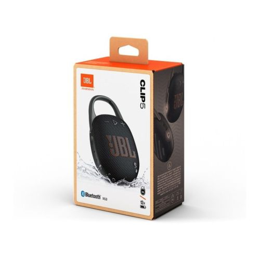 JBL® CLIP 5 Bluetooth Wireless Speaker Black EU