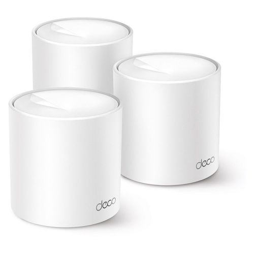 TP-LINK Deco X10 v1 Access Point Wi‑Fi 6 Dual Band (2.4 & 5GHz) σε Τριπλό Kit Λευκό