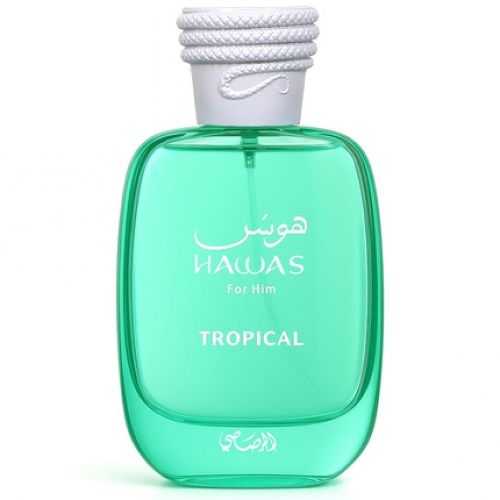 Rasasi Hawas Tropical Eau De Parfum Spray for Men 3.4 Ounce