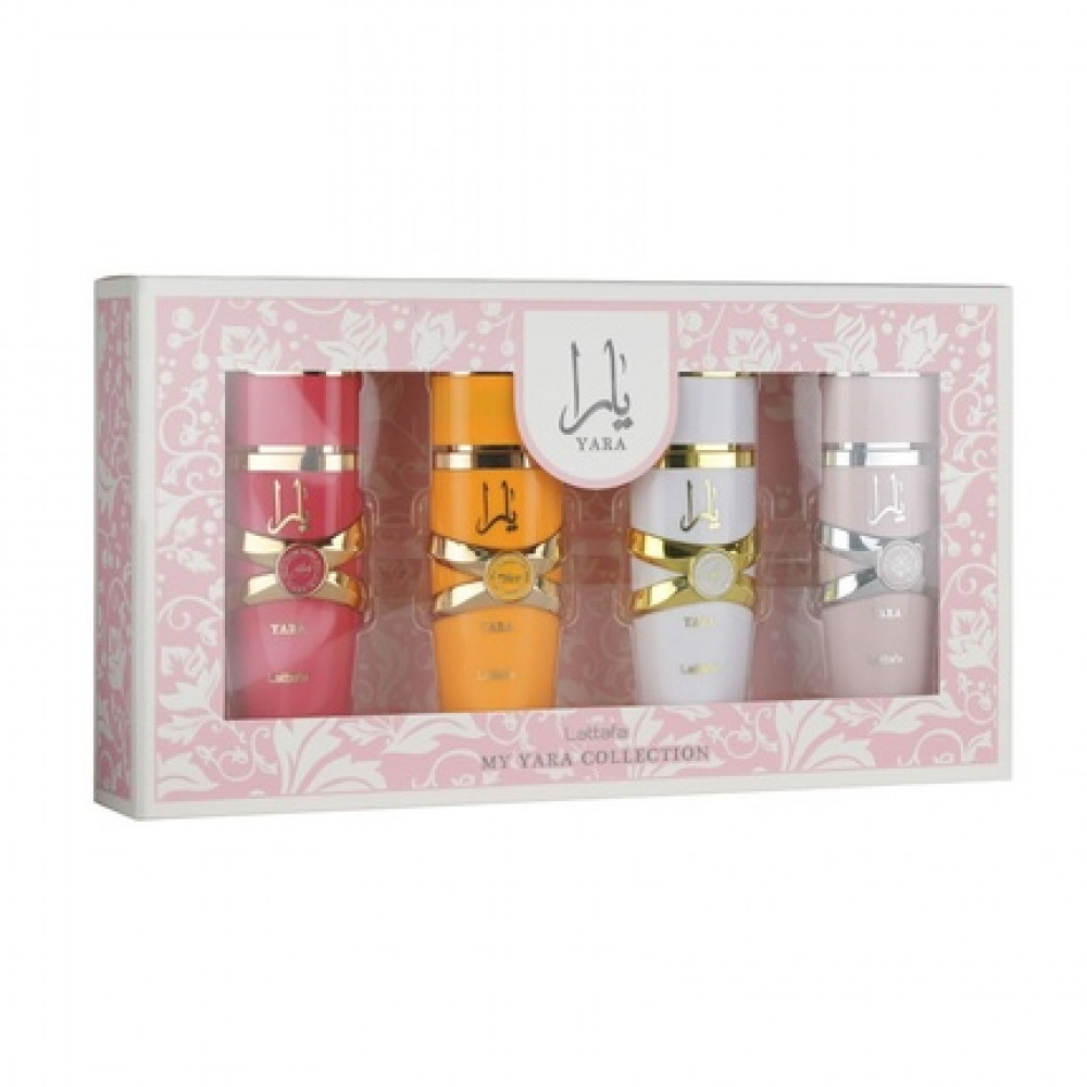 Lattafa My Yara Collection Γυναικείο Σετ με Eau de Parfum 4τμχ 25ml