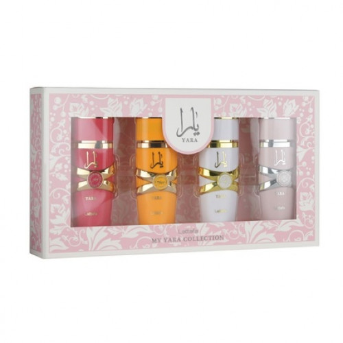 Lattafa My Yara Collection Γυναικείο Σετ με Eau de Parfum 4τμχ 25ml
