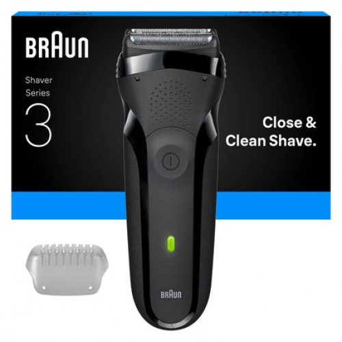 Braun Series 3 Electric Shaver In Grey