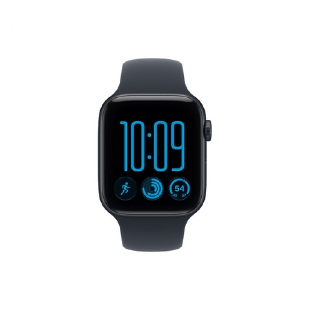 Apple Watch SE 3 Aluminium 44mm Midnight with Navy Blue Sport Band M/L